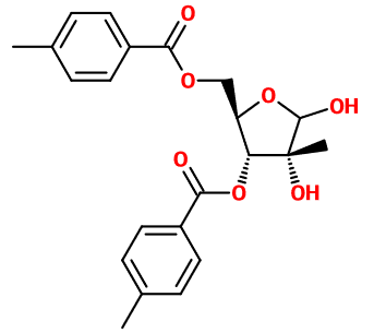 MC095936 2-C-Methyl-3,5-bis-O-(4-methylbenzoyl)-D-ribofuranose